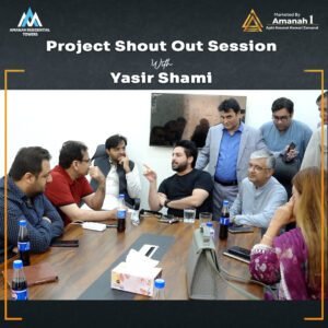 Project Shout Out Session with Yasir Shami