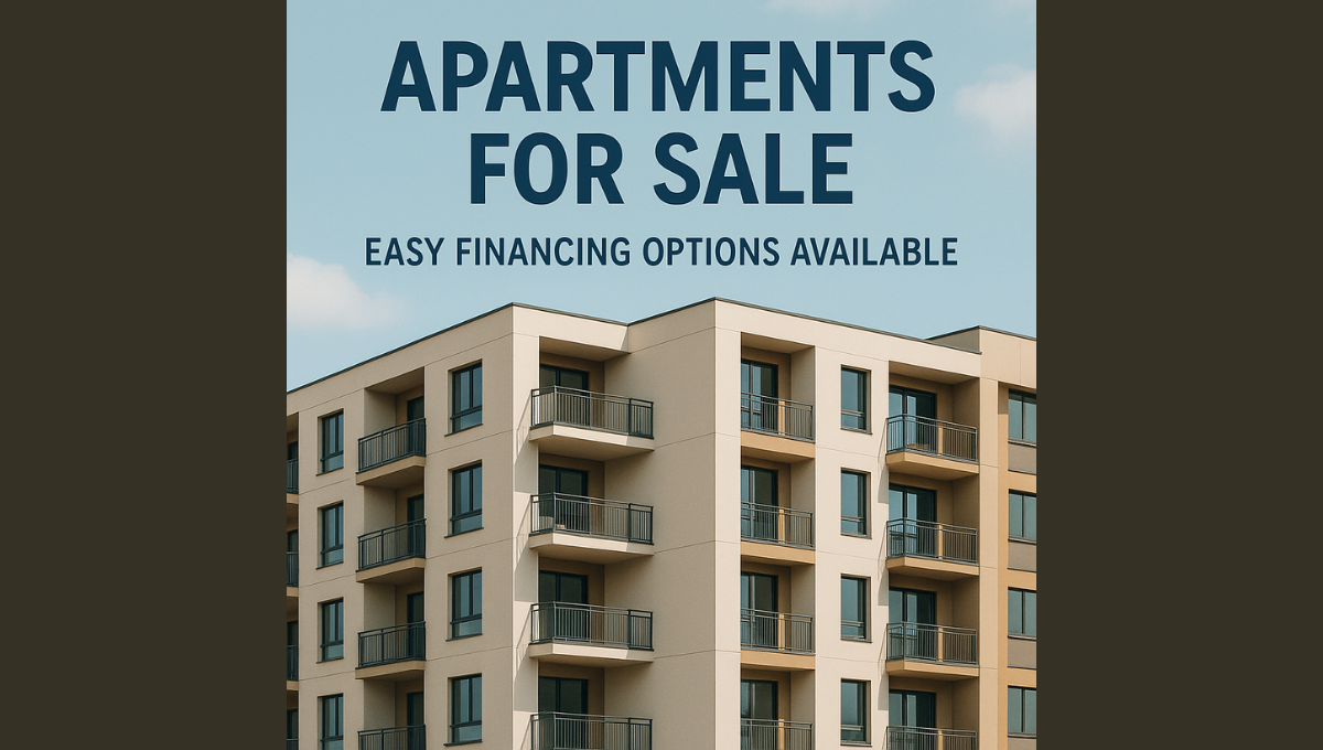 Apartments for Sale Easy Financing Options Available