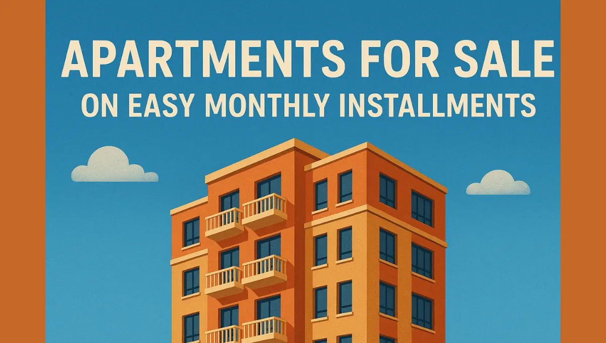  Apartments for Sale on Easy Monthly Installments