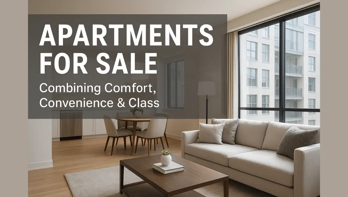 Apartments for Sale – Combining Comfort, Convenience & Class