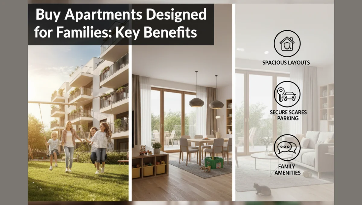 Buy Apartments Designed for Families: Key Benefits