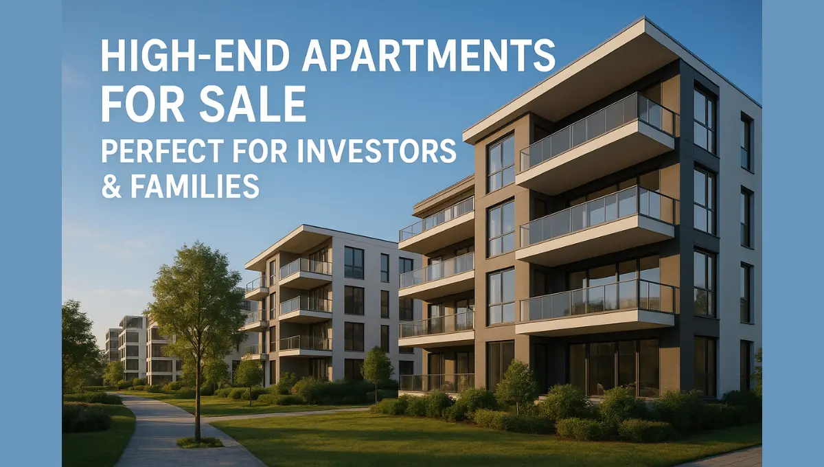 High-End Apartments for Sale – Perfect for Investors & Families