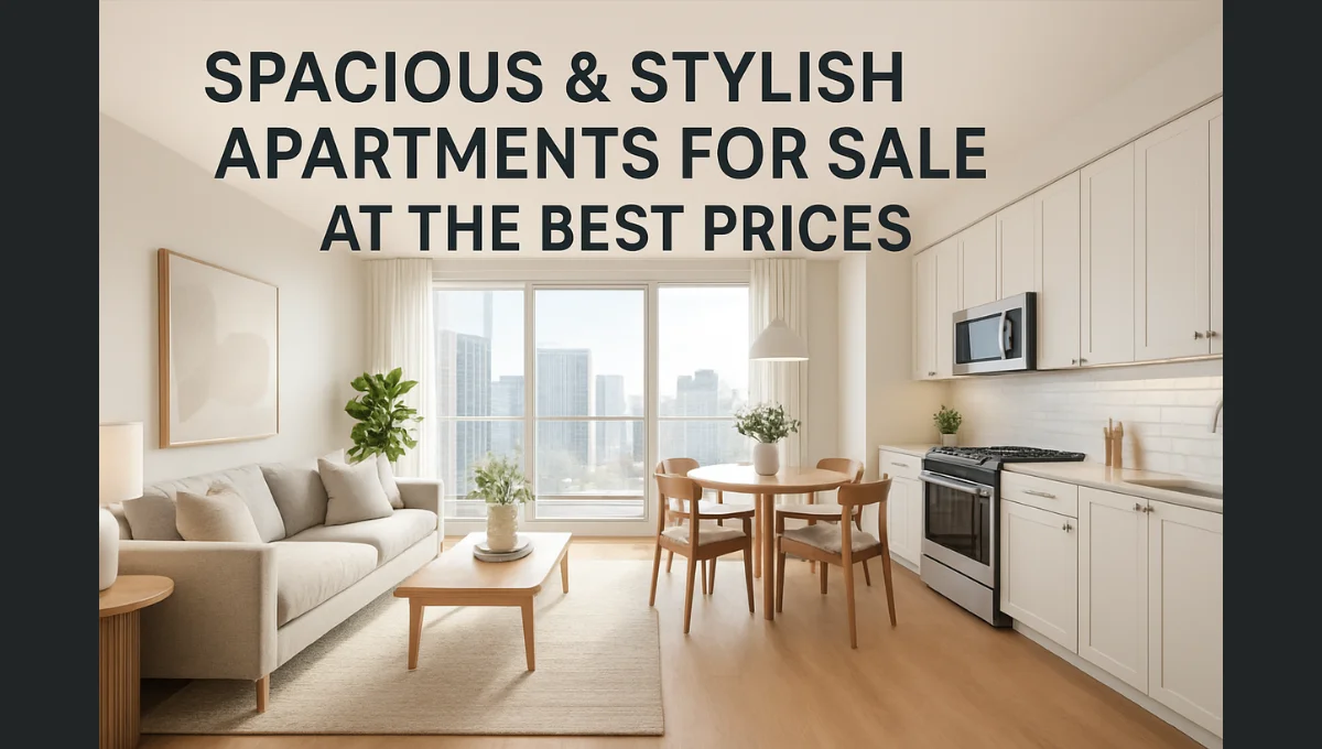 Spacious & Stylish Apartments for Sale at the Best Prices