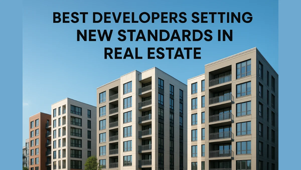 Best Developers Setting New Standards in Real Estate