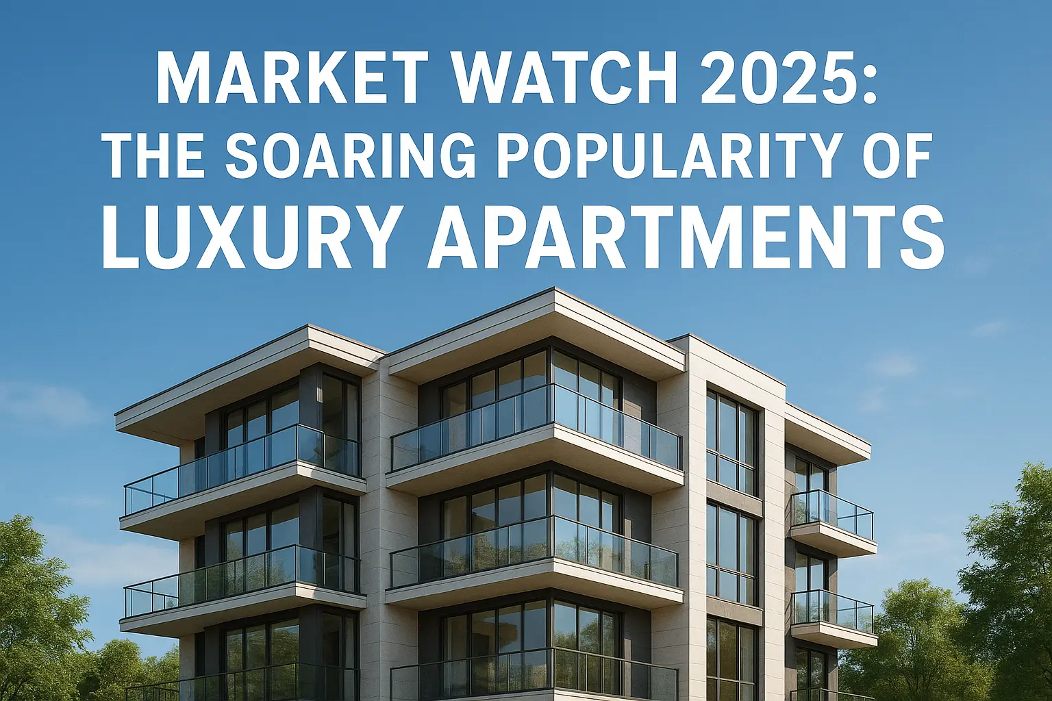  Market Watch 2025: The Soaring Popularity of Luxury Apartments