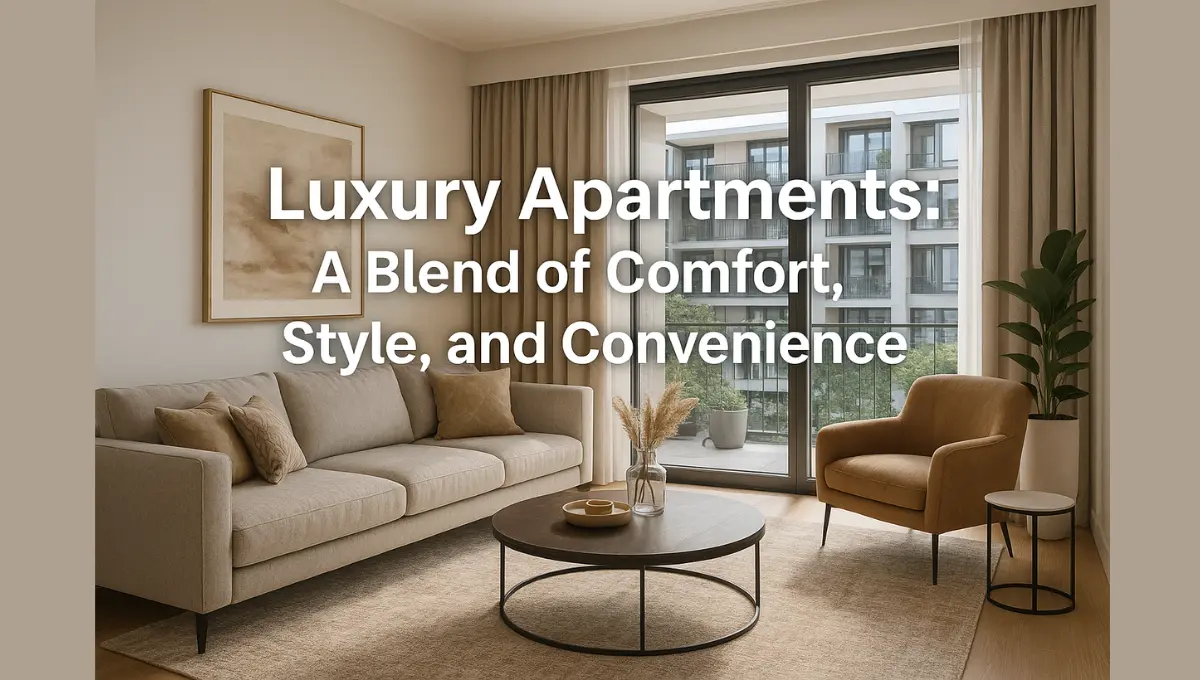 Luxury Apartments: A Blend of Comfort, Style, and Convenience