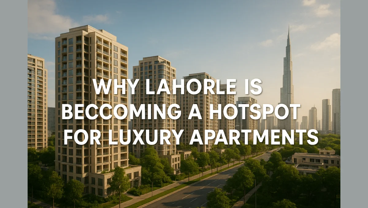 Why Lahore Is Becoming a Hotspot for Luxury Apartments