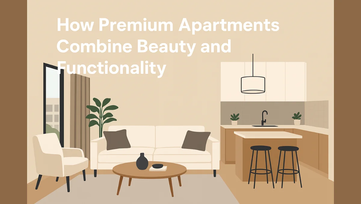 How Premium Apartments Combine Beauty and Functionality