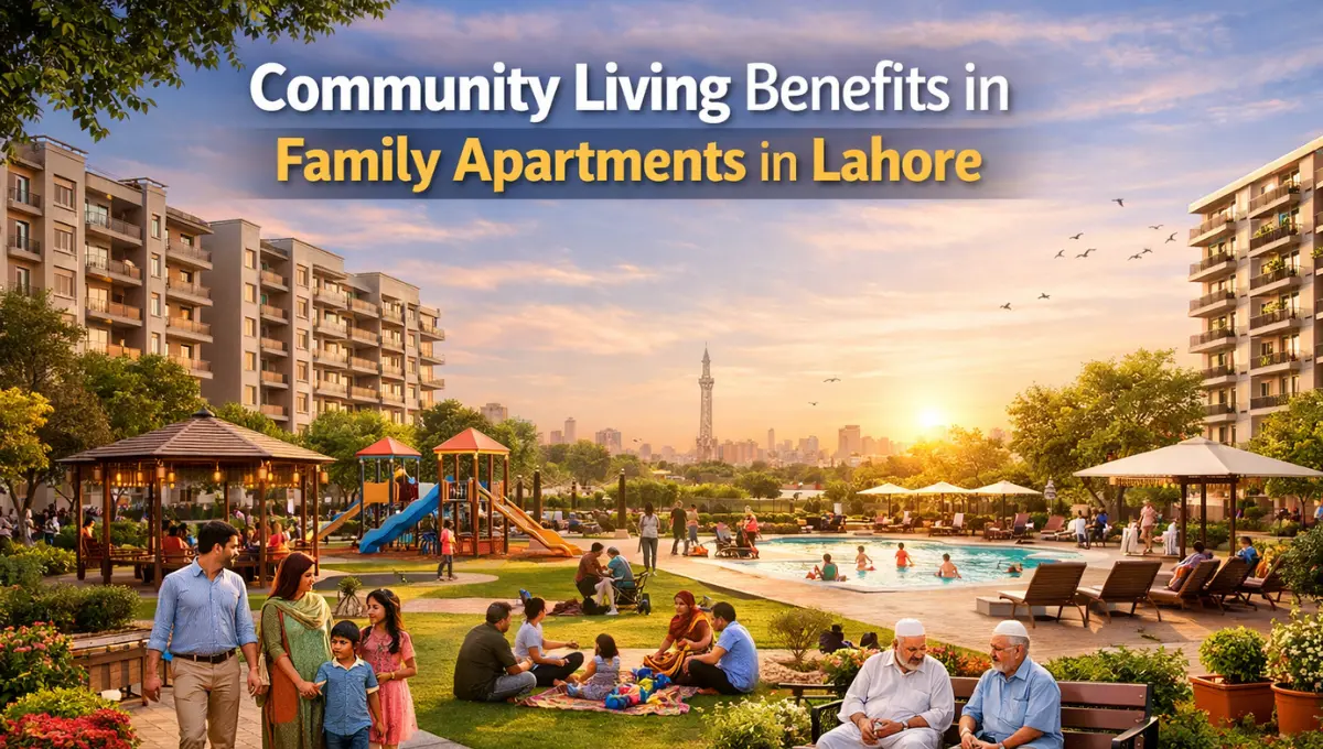 Community Living Benefits in Family Apartments in Lahore
