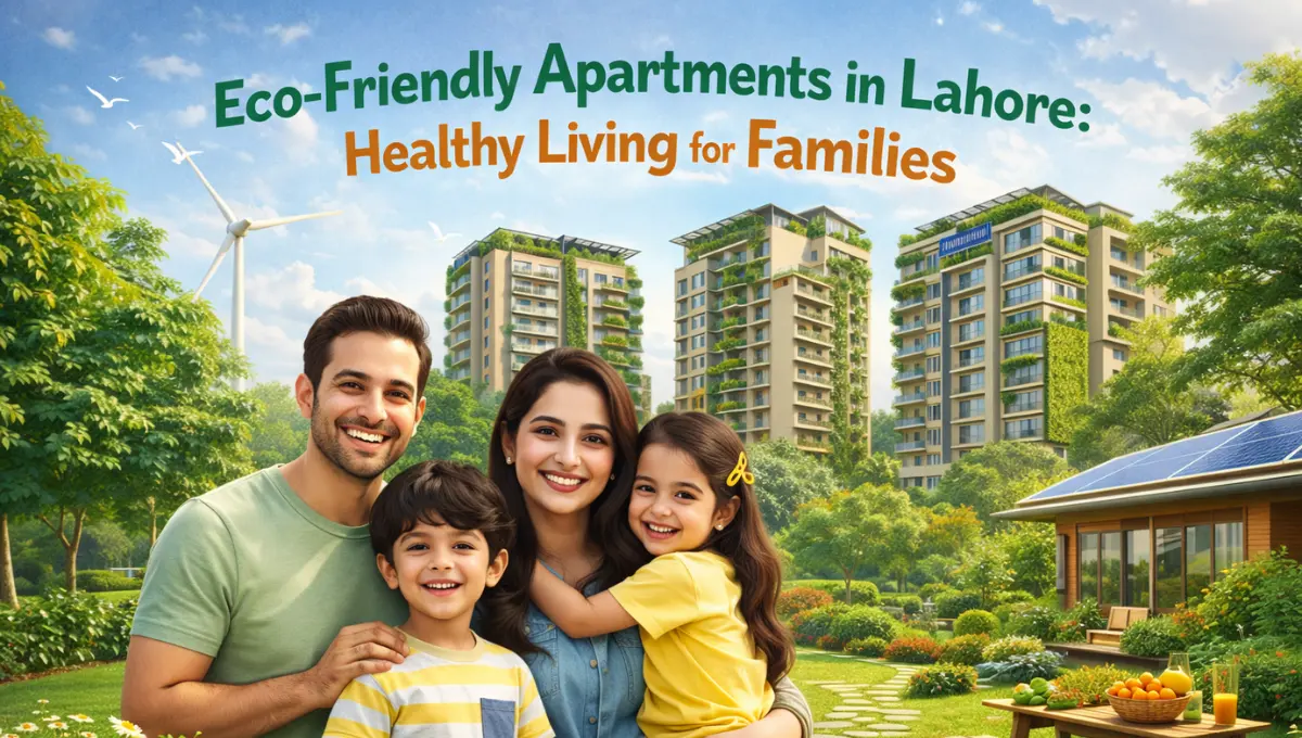 Eco-Friendly Apartments in Lahore for Families