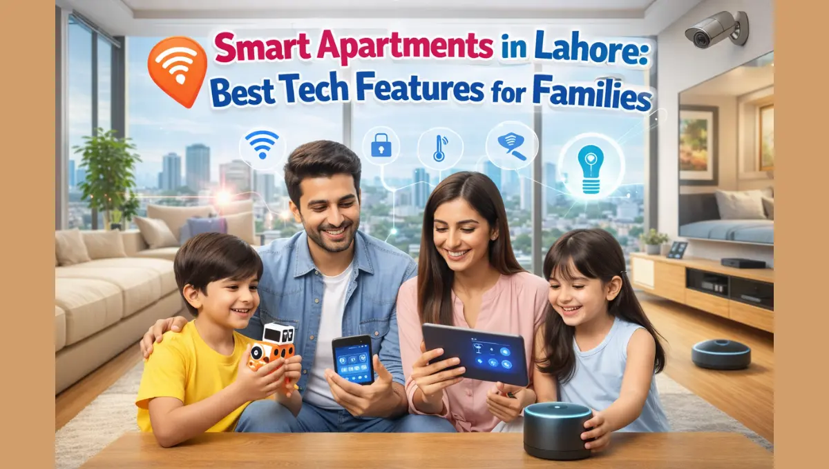 Smart Apartments in Lahore: Best Tech Features for Families