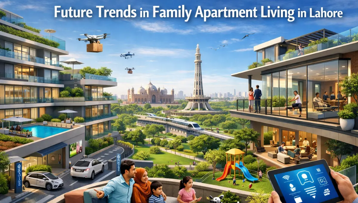 Future Trends in Family Apartment Living in Lahore