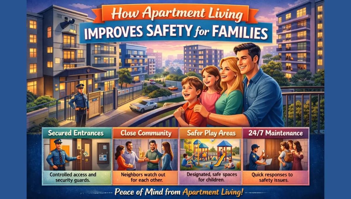 How Apartment Living Improves Safety for Families