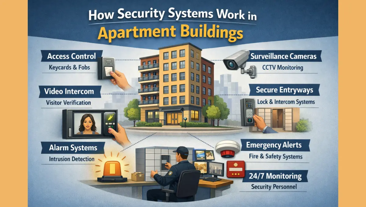 How Security Systems Work in Apartment Buildings